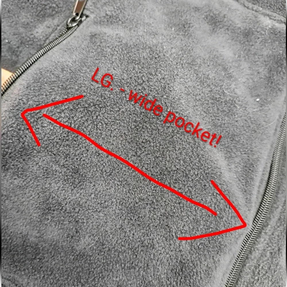 Columbia Dk Gray Full Zip Fleece Vest Lg Personalized Coca Cola South Carolina!
